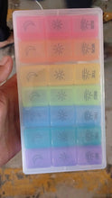 Pill Box 7 Day Weekly Medicine Organizer Daily Planner Portable Travel Container Holder for Vitamin and Supplement Moisture - Proof Compartments Case for Pocket Purse Easy to Use BPA Free (21 Grid) - Justgrabit Inc.