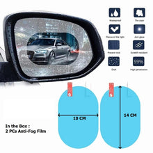 Anti - Fog & Anti - Scratch Rearview Mirror Film – HD Protective Sticker (1 Pc) - justgrabit.in | Just Grab It