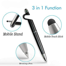 3 in 1 point Function Stylus Pen with Mobile Stand - Justgrabit Inc.