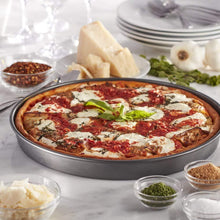 Steel Non - Stick Round Plate Cake Pizza Tray Baking Mould - Justgrabit Inc.