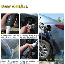 Portable Fuel Transfer Pump Kit for Petrol, Diesel & Liquids - justgrabit.in | Just Grab It
