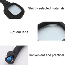 Handheld LED Magnifying Glass – 6 Lighted Magnifier for Reading & Inspection - justgrabit.in | Just Grab It