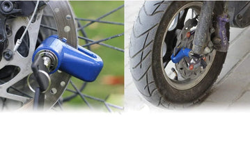 Wheel Padlock Disc Lock Security for Motorcycles Scooters Bikes - Justgrabit Inc.