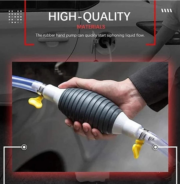 Portable Fuel Transfer Pump Kit for Petrol, Diesel & Liquids - justgrabit.in | Just Grab It