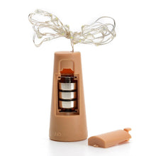 20 LED Wine Bottle Cork Lights Copper Wire String Lights, Battery Powered / Wine Bottle Fairy Lights Bottle - Justgrabit Inc.