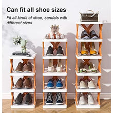 4 LAYER SHOES STAND, SHOE TOWER RACK SUIT FOR SMALL SPACES, CLOSET, SMALL ENTRYWAY, EASY ASSEMBLY AND STABLE IN STRUCTURE, CORNER STORAGE CABINET FOR SAVING SPACE - Justgrabit Inc.