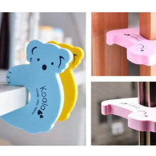 Animal Shape Door Stopper Lock Safety Guard, Kids Safety and Protection Finger Pich Door Guard, Baby Safety Cute Animal Security Door Stopper (2pc Set) - justgrabit.in | Just Grab It