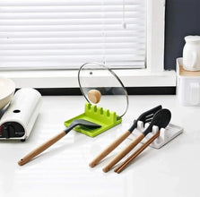 Multi - Functional Spatula Holder / Rest for Kitchen Utensils - Justgrabit Inc.