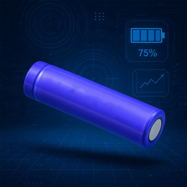 High - Capacity Released Rechargeable Batteries 3.7V 1200Mah Flat Top Lithium Rechargeable Battery (1pc) - justgrabit.in | Just Grab It