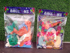 Multicolor Balloons Kinds of Latex Balloons for Birthday / Anniversary / Valentine's / Wedding / Engagement Party Decoration Birthday Decoration Items for Kids Multicolor (24 Pcs Set) - Justgrabit Inc.