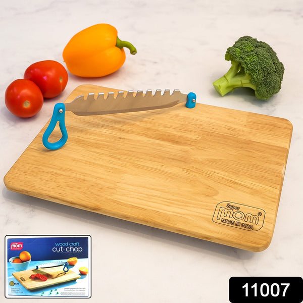 Supermom Wooden Craft Cutting and Chopping Board (1 Pc) - justgrabit.in | Just Grab It