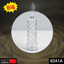 Rose Candles for Home Decoration, Crystal Candle Lights, Diwali - justgrabit.in | Just Grab It