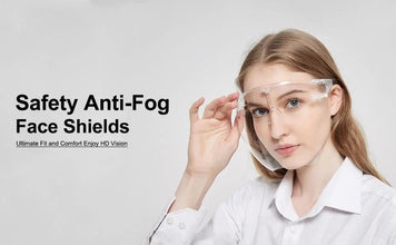 Multipurpose Clear Face Shield Anti - fog Anti - Scratch Protective Fashion Wear for Men - Justgrabit Inc.