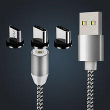 3 in 1 Magnetic Multi Charging Cable (1 Pc) - justgrabit.in | Just Grab It