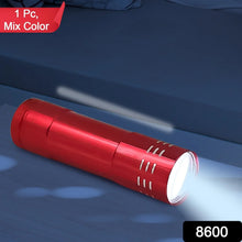 Portable Mini Torch, Super - Bright Mini 3 LED Bulb Pocket Torches - Torch Flashlight for Camping, Hiking, DIY, Travelling, Outdoors and More 3 Battery operated (Battery not included / 1 pc / Mix Color ) - Justgrabit Inc.