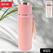 Stainless Steel Vacuum Insulated water Bottle 600ml Approx - Justgrabit Inc.