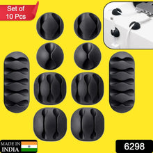 Cable Holder & Supporter – Secure & Organize All Types of Cables (10 Pc) - Justgrabit Inc.