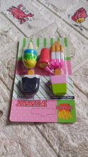Mini Eraser Set for Kids (5 Pieces) - Fun Designs, Party Favors, School Prizes - Justgrabit Inc.