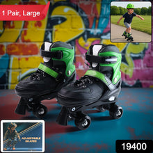 Adjustable Quad Roller Skates for Kids (Large / 1 Pair) - justgrabit.in | Just Grab It