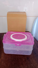 Double Layer 24 Grid Egg Storage Box for Egg Storage Container - Justgrabit Inc.