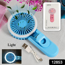 Clip Fan With Light, home, kitchen, Office Portable Fan, Rechargeable Fan - Justgrabit Inc.