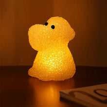 Dog Shape Crystal LED Night Light Lamp – Cute Glowing Animal Decorative Light (1 Pc) - Justgrabit Inc.