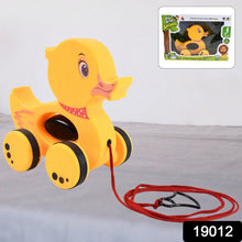 Pull Along Toy with Attractive Design, Developmental Toy for Girl Boy (Duck) - justgrabit.in | Just Grab It