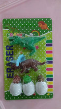 Dinosaur & Egg Shaped 3D Puzzle Erasers – Fun Mini Erasers for Kids (5 Pcs Set) - Justgrabit Inc.