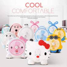 plastic cute mini electric usb fan desk fan for children ( Battery Not Include) - Justgrabit Inc.