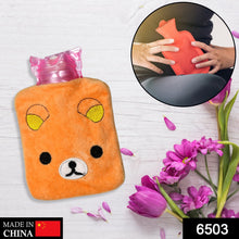 Warm Hug from a Panda: Orange Panda Hot Water Bag for Pain Relief - justgrabit.in | Just Grab It