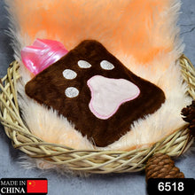 Paw Print Small Hot Water Bag with Cover for Pain Relief - Justgrabit Inc.