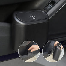 Plastic Mini Car Trash Can / Bin with Lid (1 Pc / With Brown Box) - justgrabit.in | Just Grab It