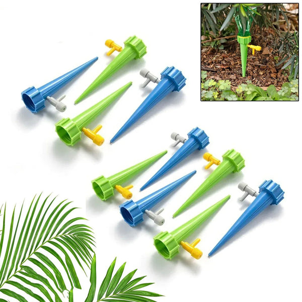 Adjustable Plant Watering Spikes with Slow Release Valve - justgrabit.in | Just Grab It