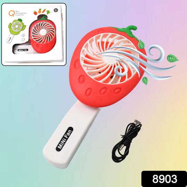 USB Operated Handheld Mini Fan ( Mix Colour) - Justgrabit Inc.