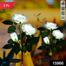 Solar Powered Decorative Garden Flower Lights Set of 2 - justgrabit.in | Just Grab It