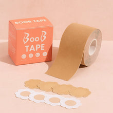 Boob Tape with Nipple Covers: Cotton, Breathable, Lift & Support (5m, 10 Pairs) - Justgrabit Inc.