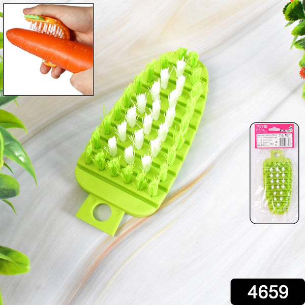 Plastic Fruit & Vegetable Brush (1 Pc) - justgrabit.in | Just Grab It
