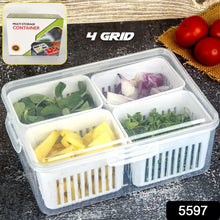 Fridge Storage Box – Freezer & Kitchen Organizer for Vegetables & Food (1 Pc) - Justgrabit Inc.