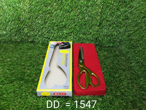 Stainless Steel Tailoring Scissor Sharp Cloth Cutting for Professionals (9.5inch) (Golden) - Justgrabit Inc.