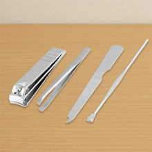 4 - in - 1 Nail Clipper Kit: Stainless Steel Tools, Manicure Set (Travel Case) - Justgrabit Inc.