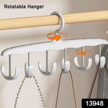 Rotatable Tank Top Hanger – Space Saving Closet Organizer for Dorms & Apartments (12 - Hook) - Justgrabit Inc.