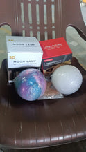3D 2 in 1 LED Printed Moon Lamp & Aroma Diffuser (1 Pc) - justgrabit.in | Just Grab It