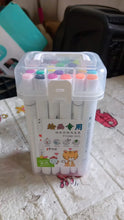 Fancy Art Markers, 24 Colors Double - ended Art Markers Alcohol Based Advanced Art Markers With Plastic Box For Painting, Coloring, Sketching And Drawing For Kids & Adult (1 Set 24 Pc) - Justgrabit Inc.