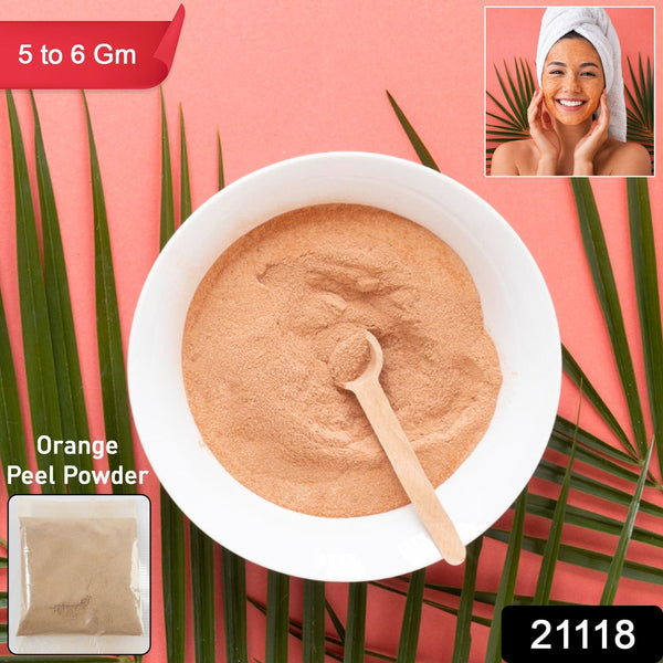 Natural Orange Peel Powder for Face & Skin Care (5 to 6 Gm / 1 Pkt) - justgrabit.in | Just Grab It