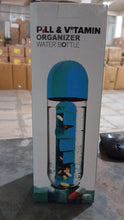 Multi - Use Pill & Water Bottle for Travel (600 Ml, Mix Color) - Justgrabit Inc.