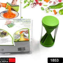 Portable Stainless Steel Handheld Spiralizer & Vegetable Slicer - justgrabit.in | Just Grab It