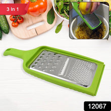 Stainless Steel Cheese Grater 3in1 Multifunctional (1 Pc / Mix Color) - justgrabit.in | Just Grab It