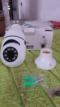 V380 Pro Fisheye 360 Degree Panoramic Wireless WiFi IP CCTV Security (Pack of 1) - justgrabit.in | Just Grab It