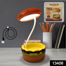 Burger Delight: Folding LED Night Lamp (1 Pc) - justgrabit.in | Just Grab It