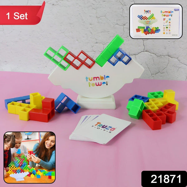 Tumble Tower Balancing Blocks Game Set (1 Set) - justgrabit.in | Just Grab It